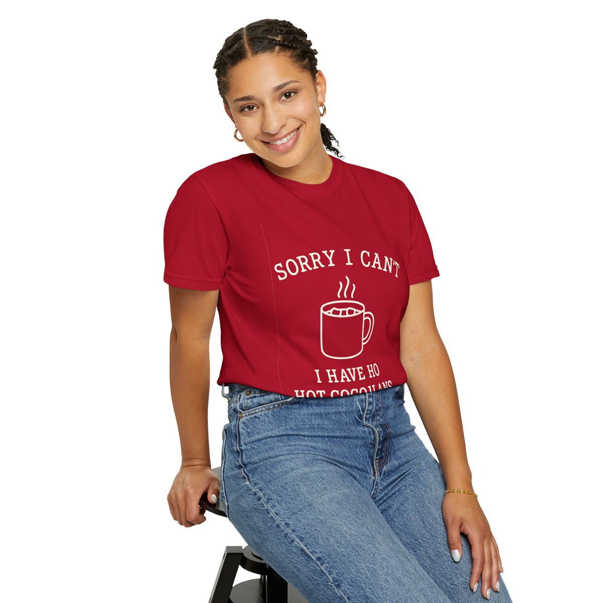 Hot Cocoa Plans T-Shirt — "Sorry I Can’t, I Have Hot Cocoa Plans" Cozy Graphic Tee - Trending Now - October 2026