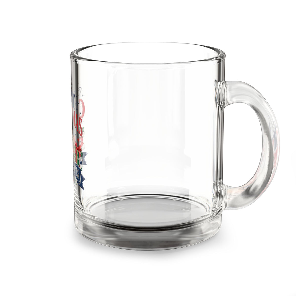 Christmas Glass Mug First Christmas as Pet Parents Glass Mug — 10oz Holiday Pet Lover Gift