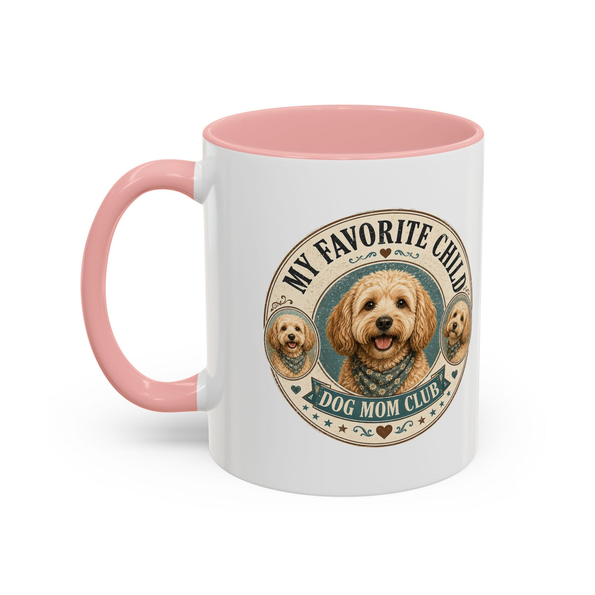 Milo Bailey Dog Dad Mom Dog Mom Coffee Mug — "My Favorite Child" Accent Mug