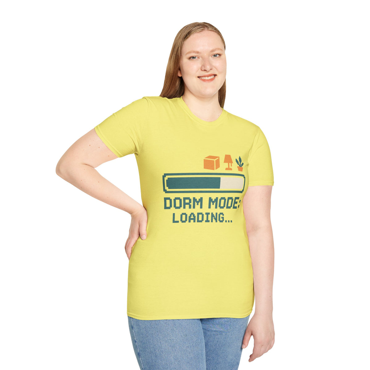 Dorm Mode Loading T‑Shirt — Funny Moving/College Moving Tee - Trending Now - August 2026