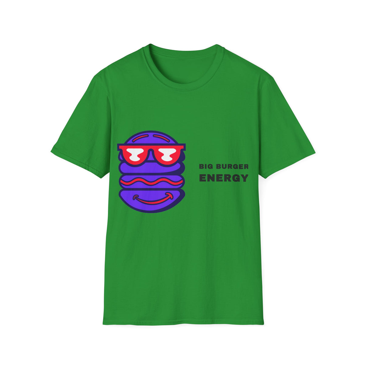 Big Bubbly Energy T-Shirt — Fun Sunglasses Emoji Graphic Tee - Trending Now - September 2026