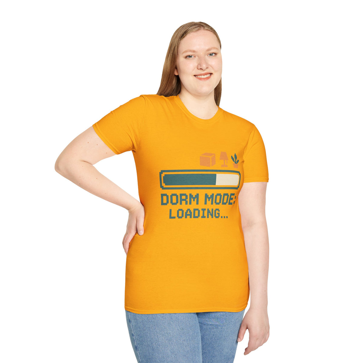Dorm Mode Loading T‑Shirt — Funny Moving/College Moving Tee - Trending Now - August 2026