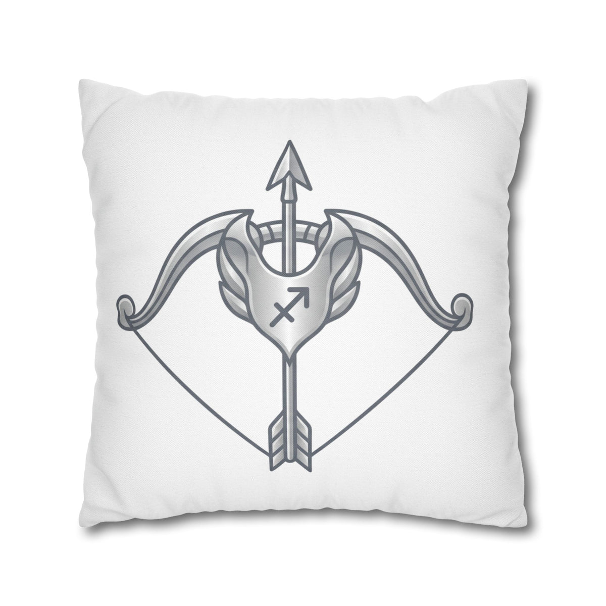 Sagittarius Bow Zodiac Pillowcase — Astrology Throw Pillow Cover