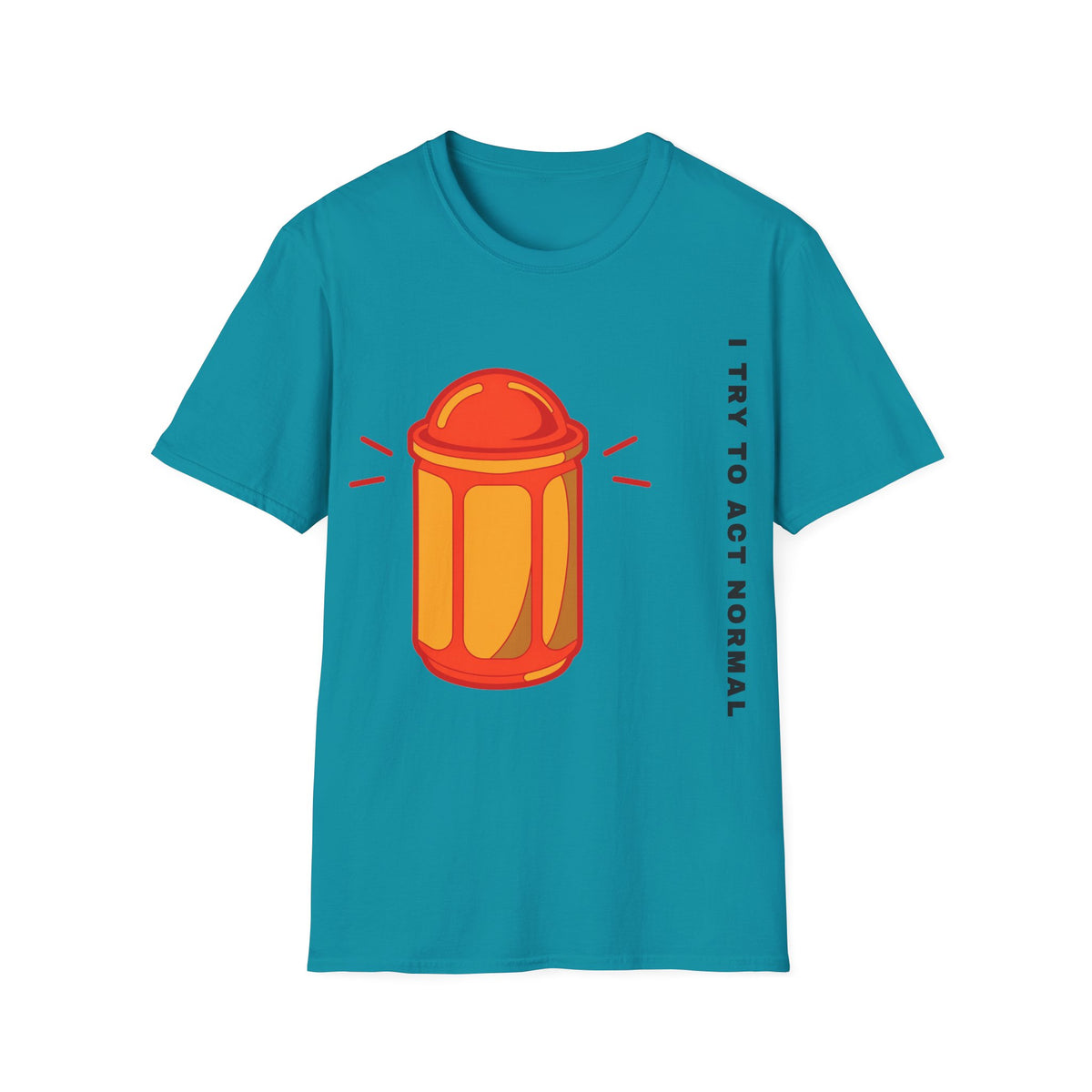T-Shirt — 'I Try to Be a Grown-Up' Cartoon Fire Hydrant Graphic Tee - Trending Now - September 2026