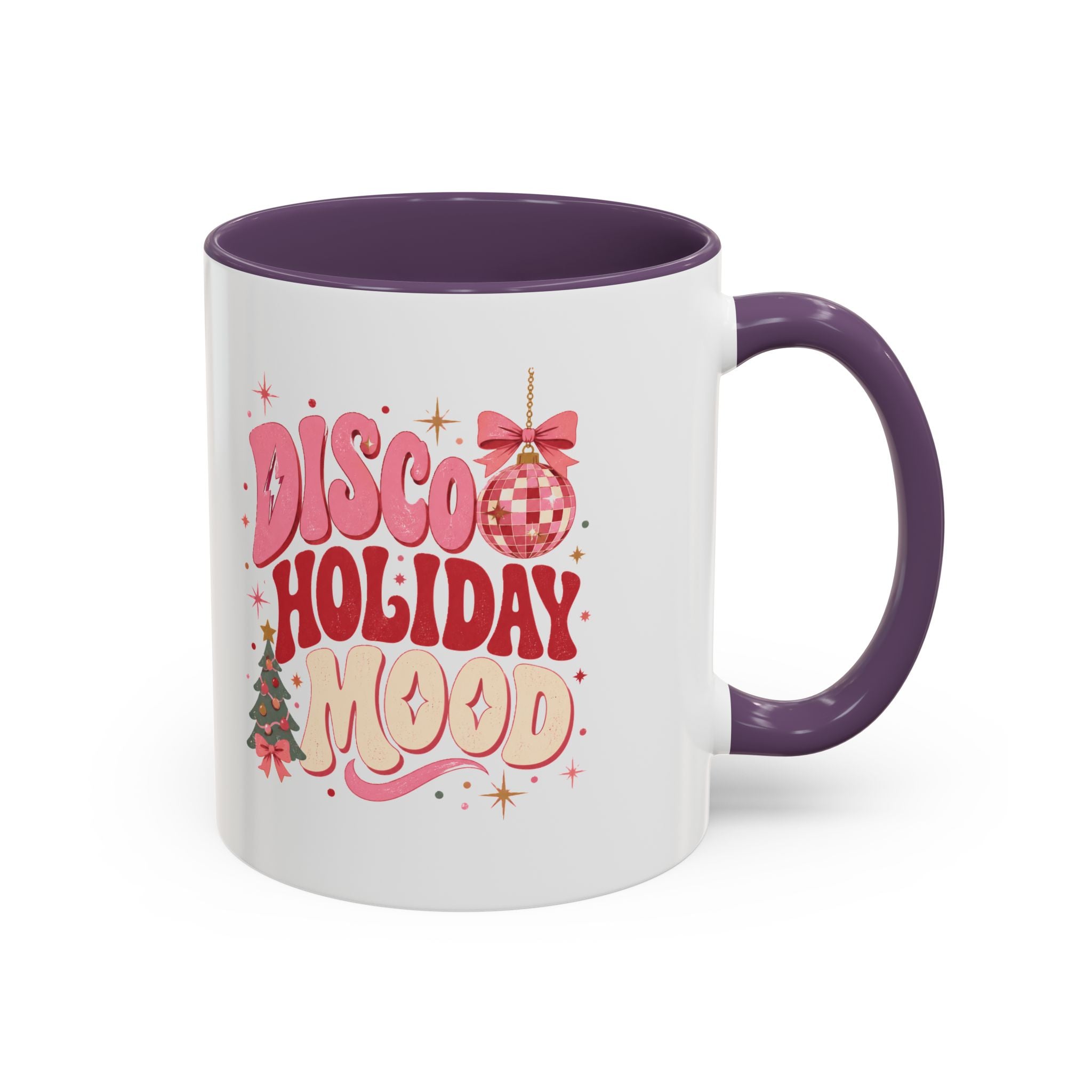 Modern Day Christmas Disco Holiday Mood Coffee Mug