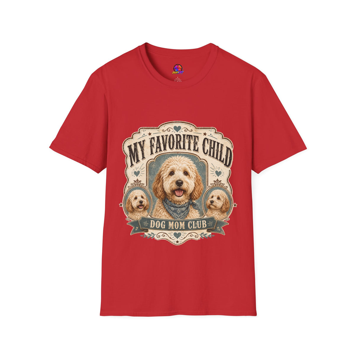 My Favorite Child Dog Mom T-Shirt — Cute Pet Lover Tee