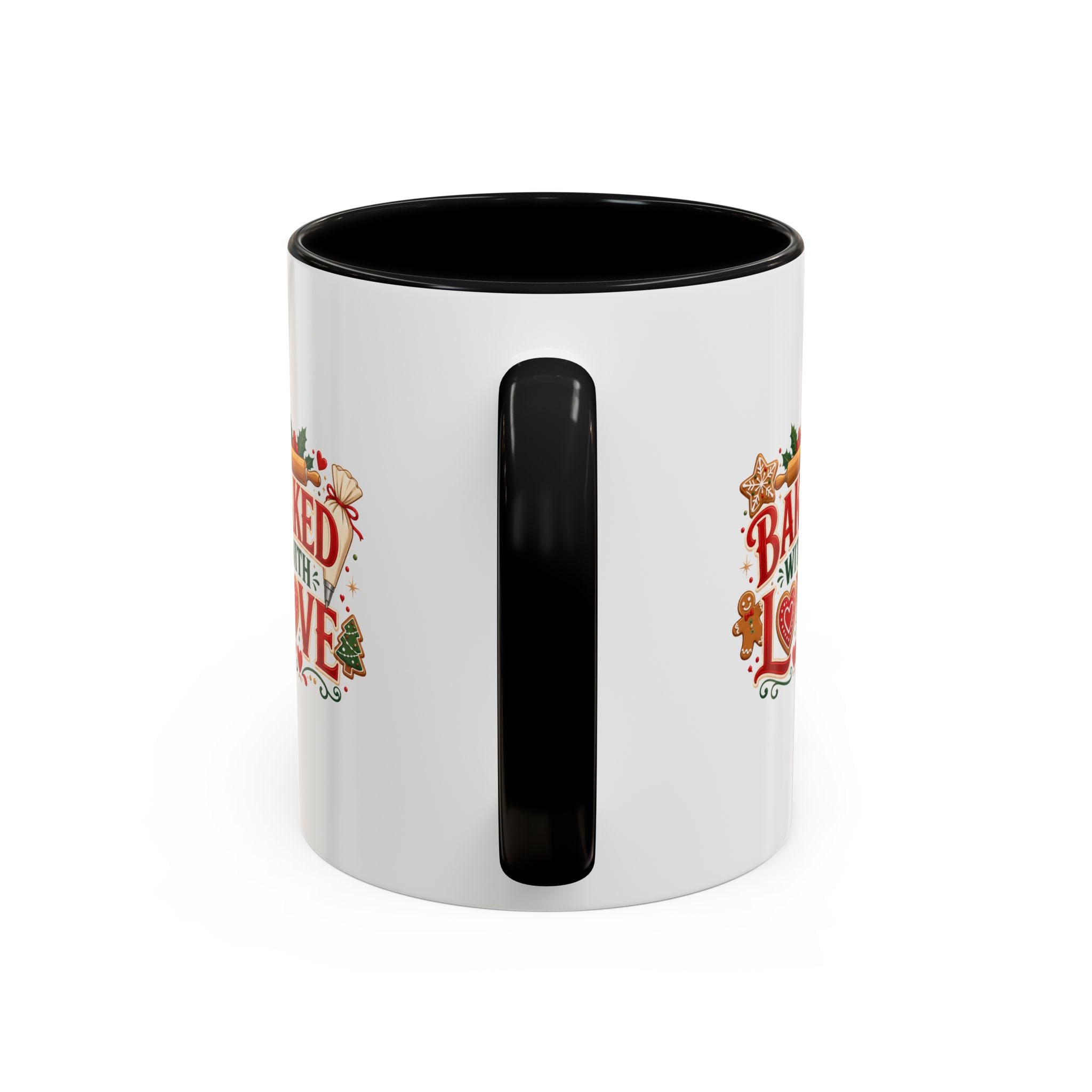 Baked With Love Coffee Mug — Holiday Baking Kitchen Gift