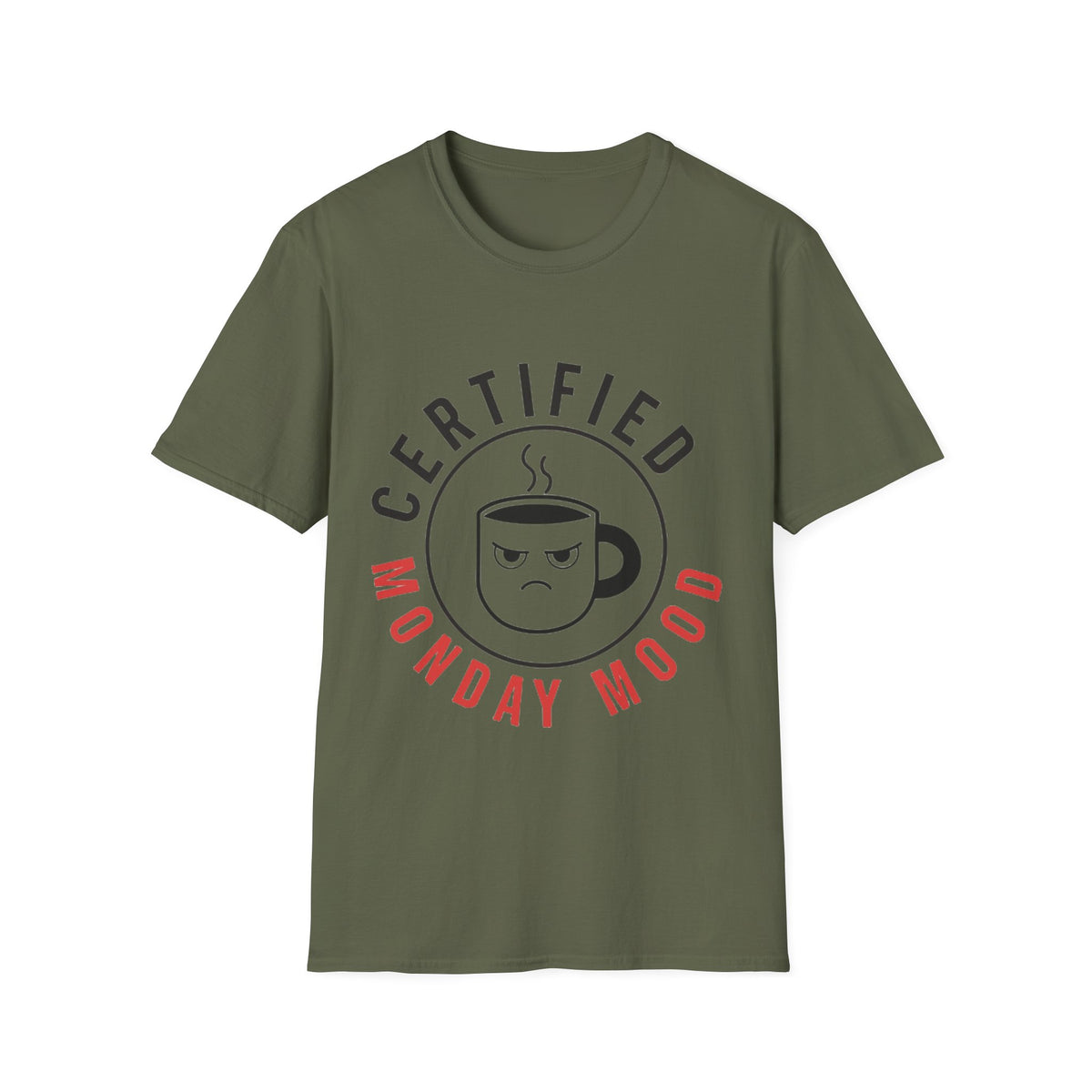 Certified Monday Mood T-Shirt — Funny Coffee Lover Tee - Trending Now - August 2026