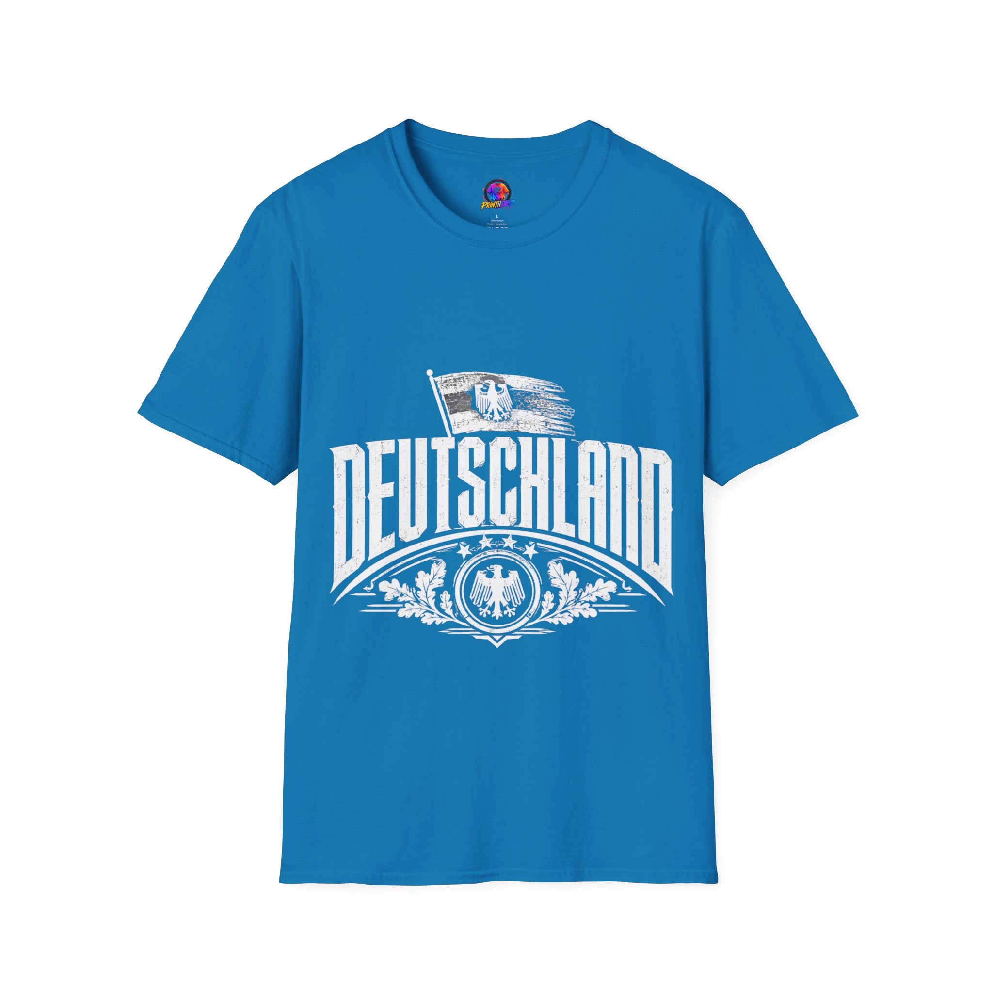 Germany Deutschland T-Shirt — Vintage German Crest Soccer Fan Tee