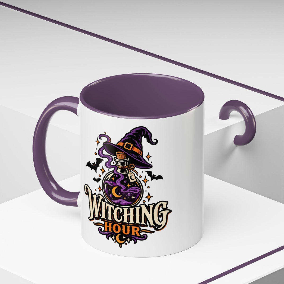 Witching Hour Coffee Mug — Halloween Witch Potion Accent Mug (11/15oz)