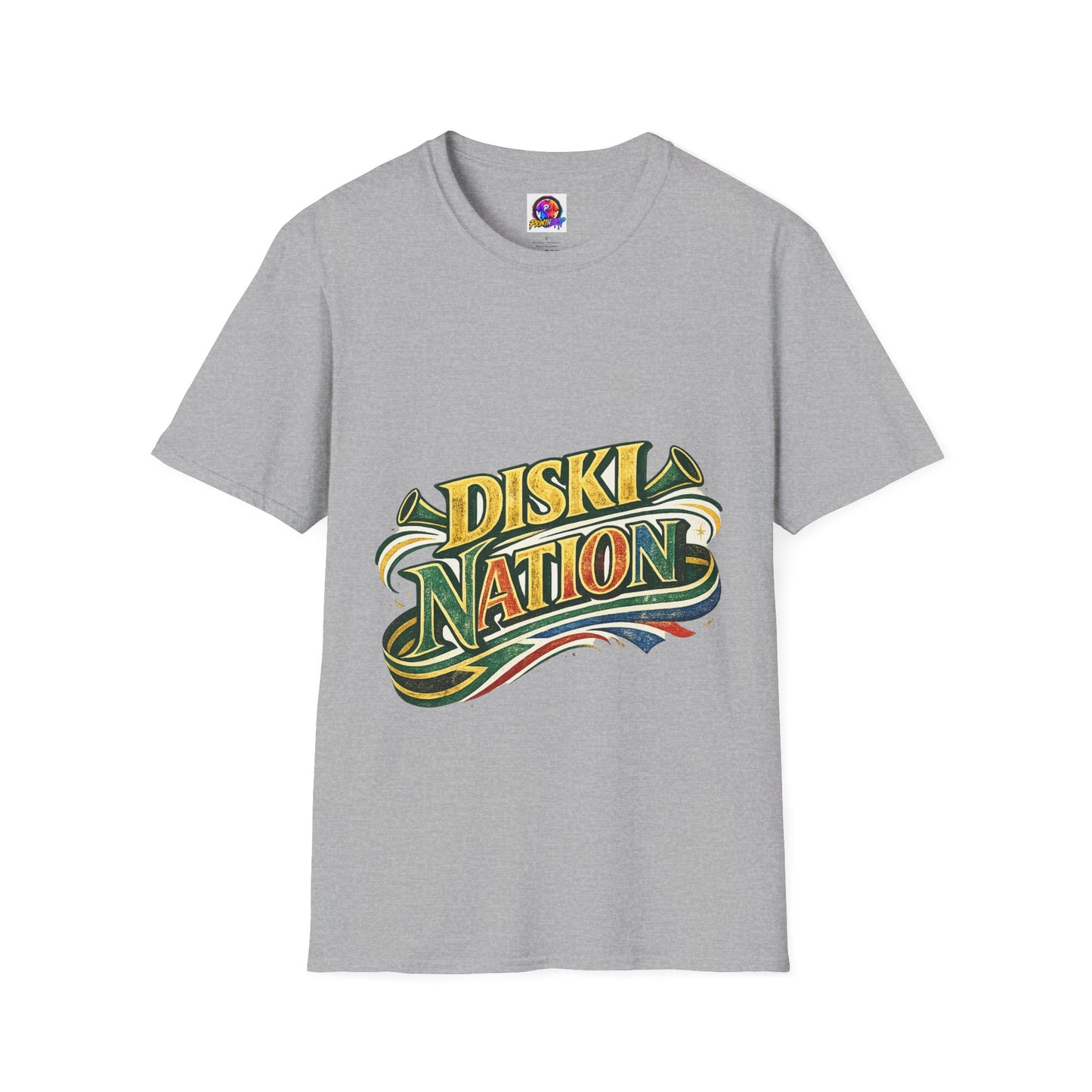 South Africa Diski Nation T-Shirt — Retro Reggae Graphic Tee
