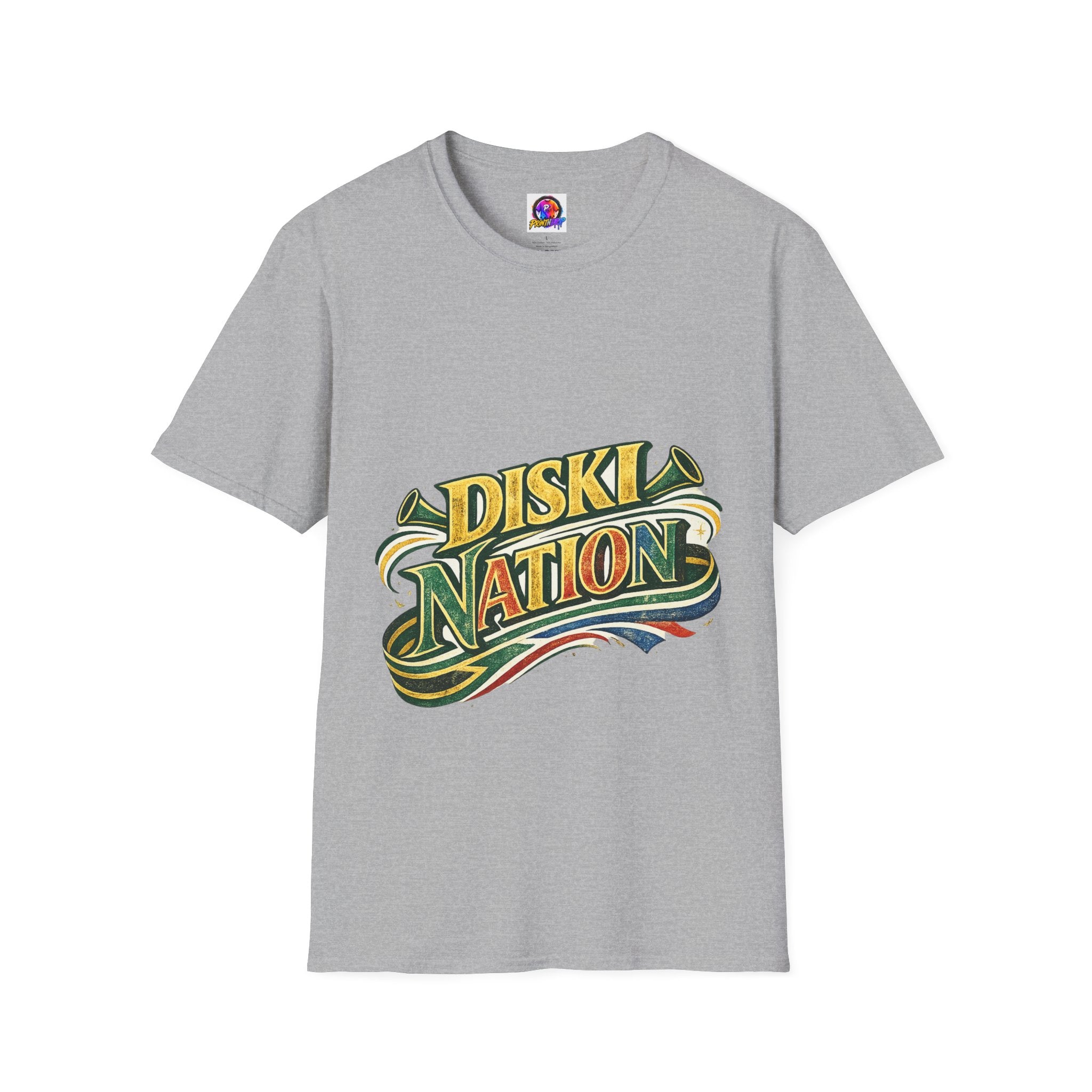 South Africa Diski Nation T-Shirt — Retro Reggae Graphic Tee