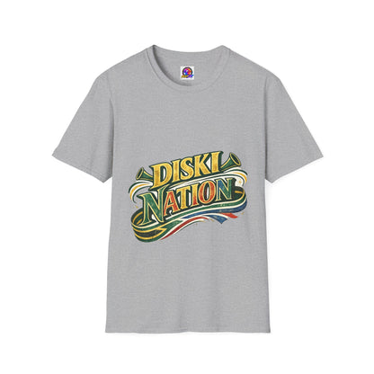 South Africa Diski Nation T-Shirt — Retro Reggae Graphic Tee