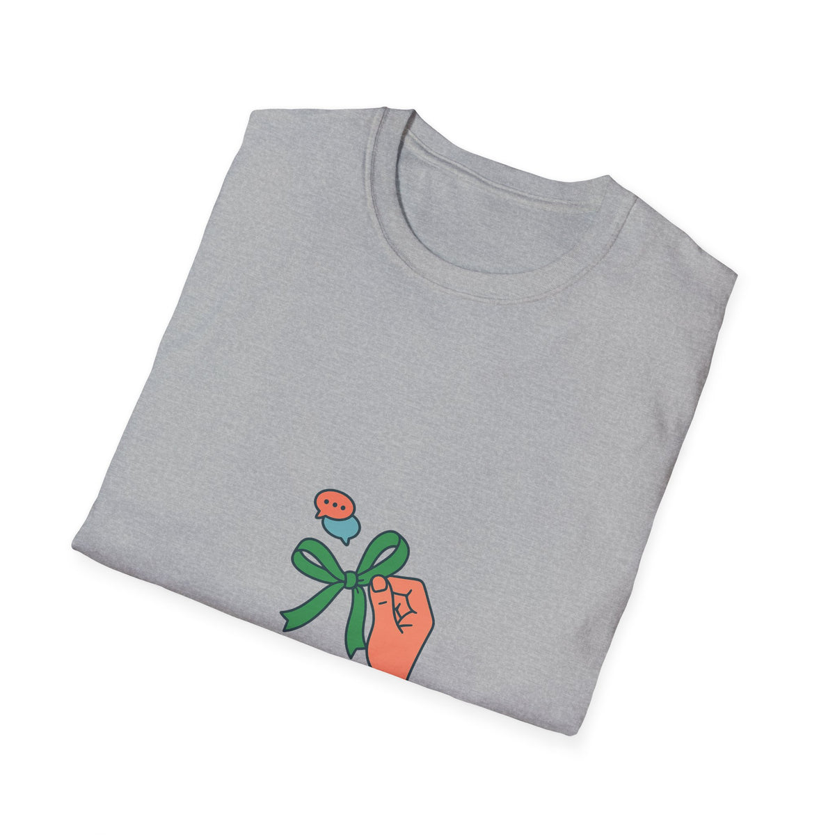 Mental Health Awareness T-Shirt — "Tie a Green Ribbon, Start a Talk" - Trending Now - October 2026