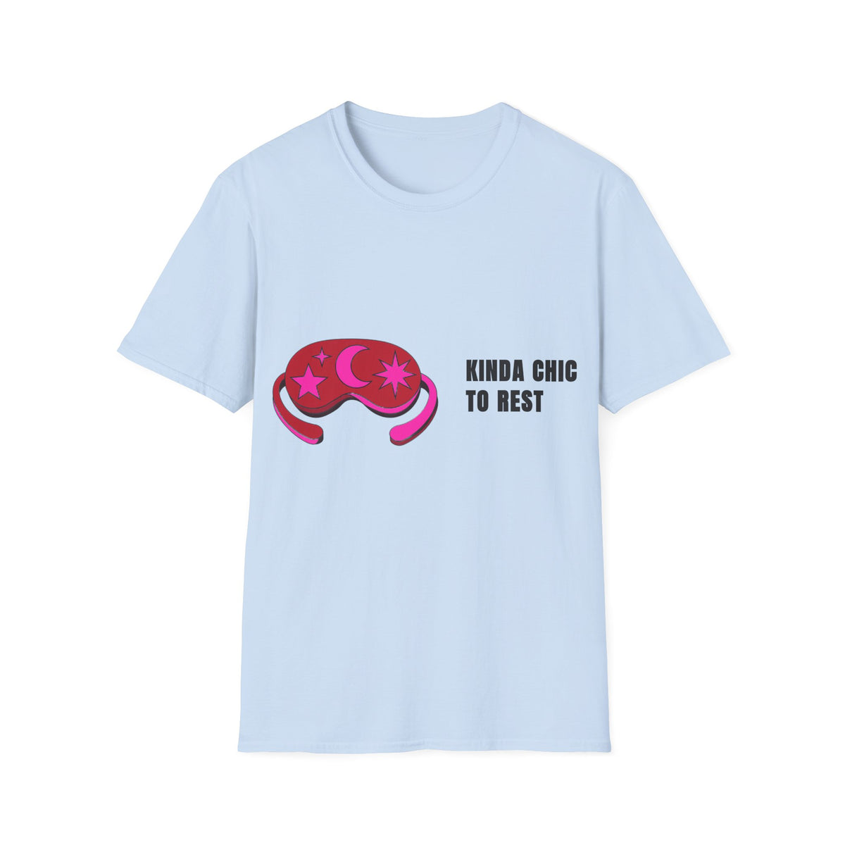 T-Shirt — "Kinda Gotta Rest" Pink Moon Graphic Tee - Trending Now - September 2026