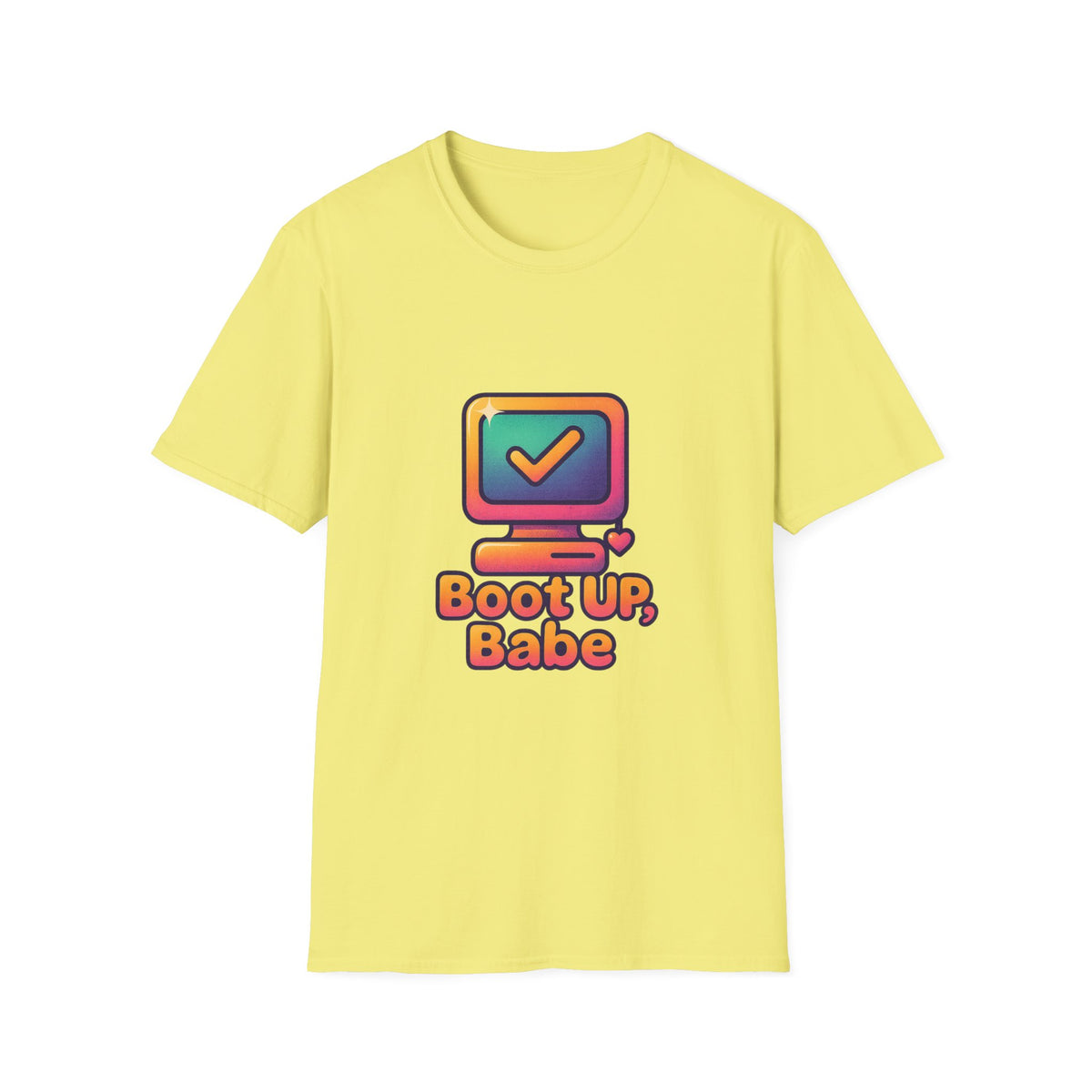 Boot Up Babe T-Shirt — Retro Computer Graphic Tee - Trending Now - October 2026