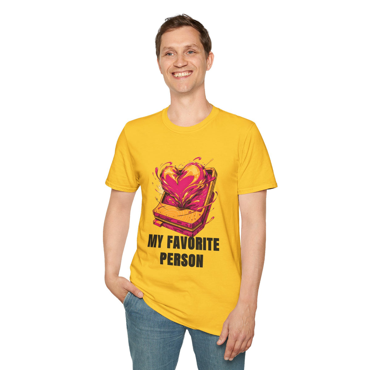 T‑Shirt — "My Favorite Person" Toasted Heart Graphic Tee (Valentine’s Day Gift) - Trending Now - August 2026