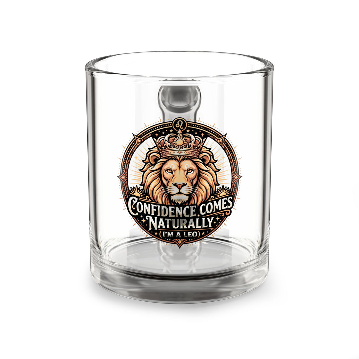 Leo Glass Mugs