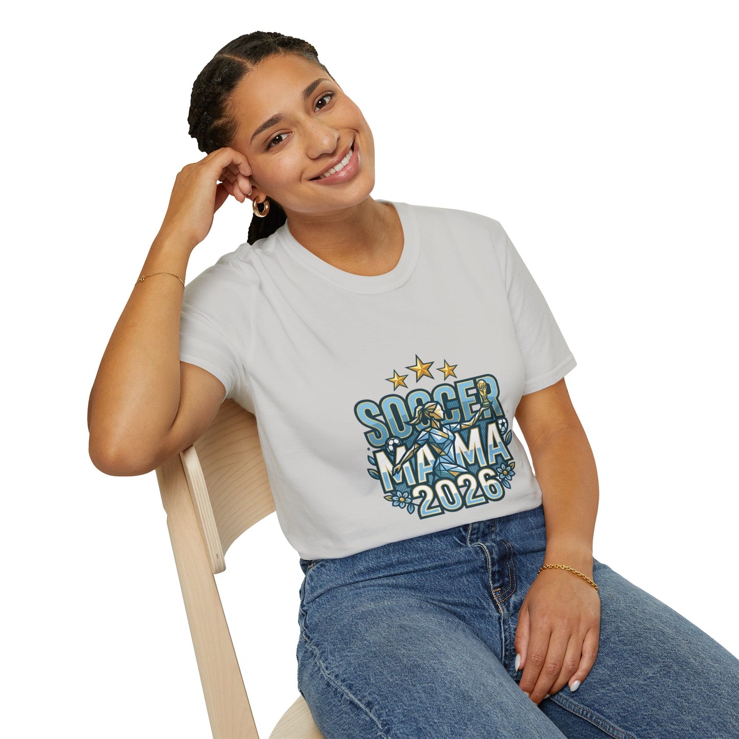 Soccer Mama 2026 T-Shirt — Women's Supporter Mom Tee