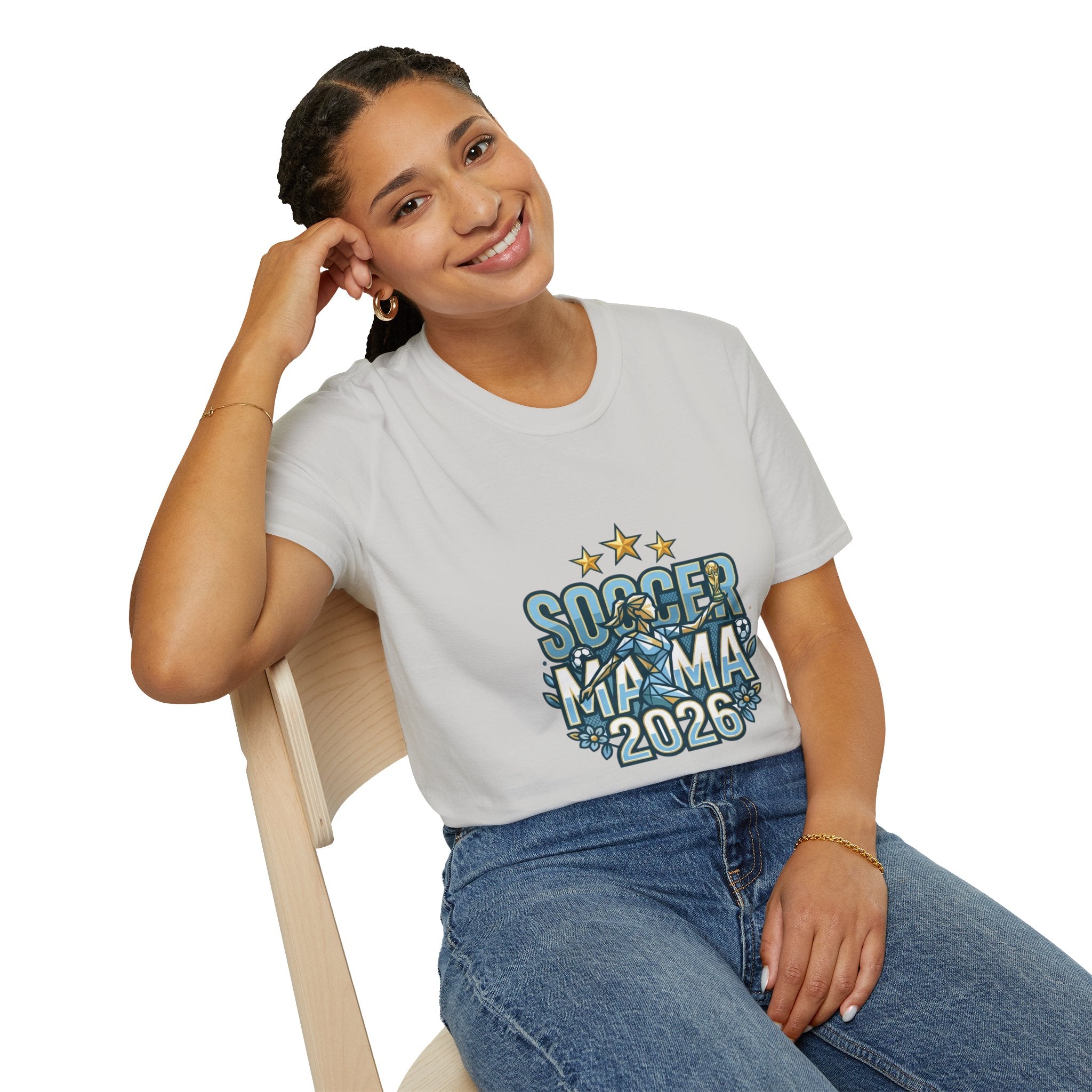 Soccer Mama 2026 T-Shirt — Women's Supporter Mom Tee