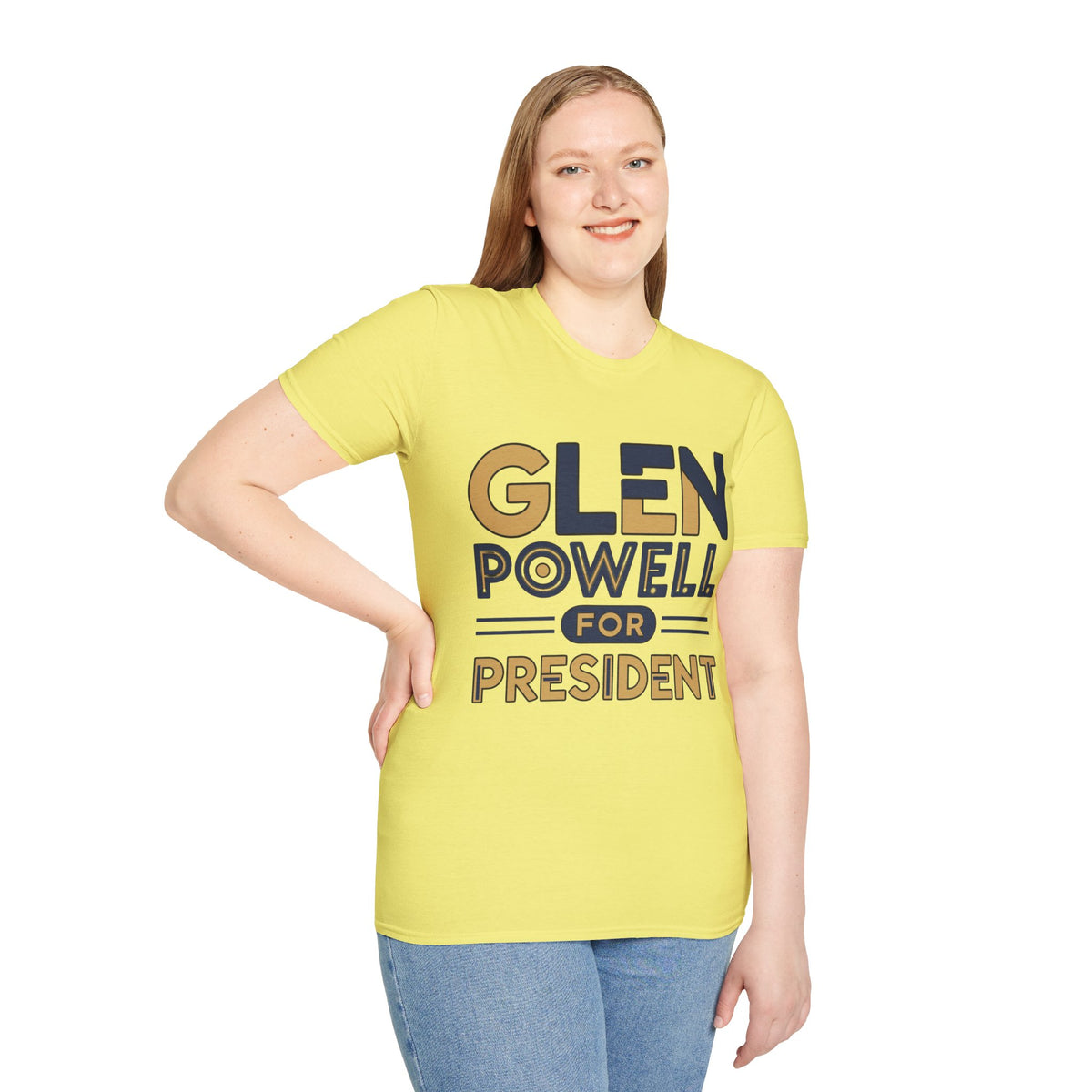 Glen Powell for President T‑Shirt - Trending Now - August 2026