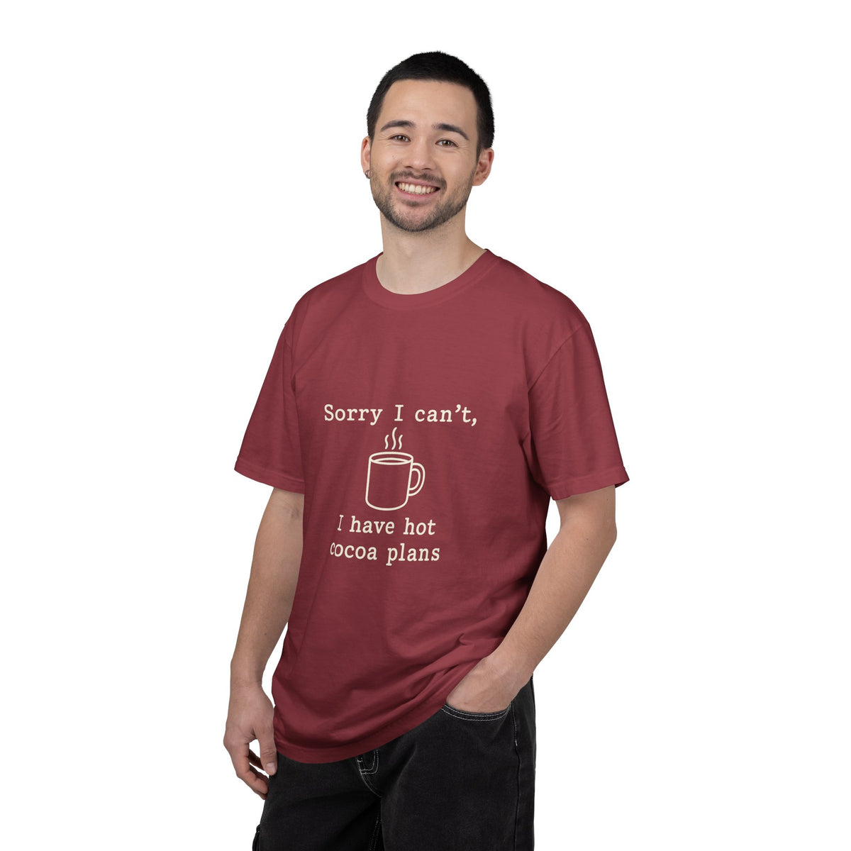 Hot Cocoa Plans T-Shirt — "Sorry I Can’t, I Have Hot Cocoa Plans" Cozy Graphic Tee - Trending Now - October 2026