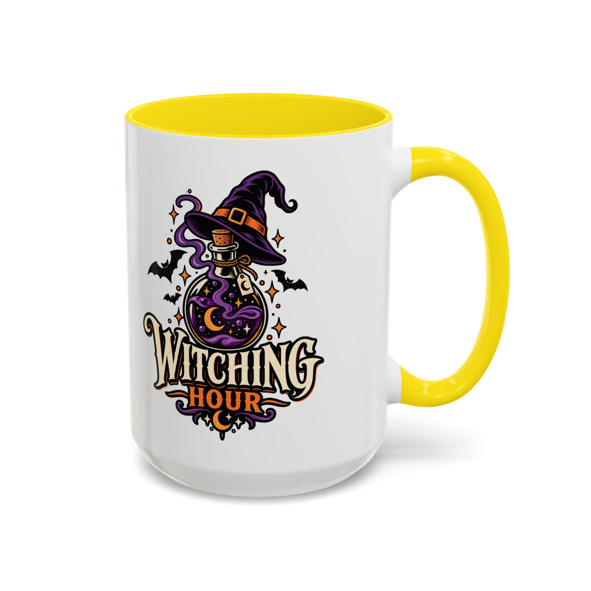 Witching Hour Coffee Mug — Halloween Witch Potion Accent Mug (11/15oz)