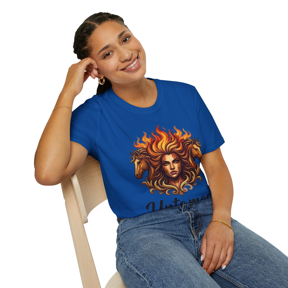 Sagittarius 'Untamed' Zodiac T-Shirt — Fiery Archer Astrology Tee
