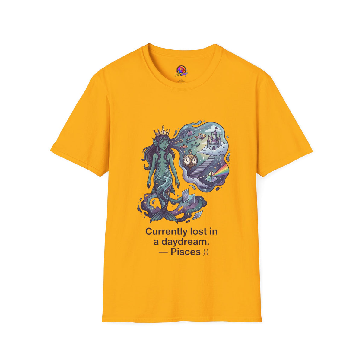Pisces Daydream T-Shirt — 'Currently Lost in a Daydream' Zodiac Graphic Tee