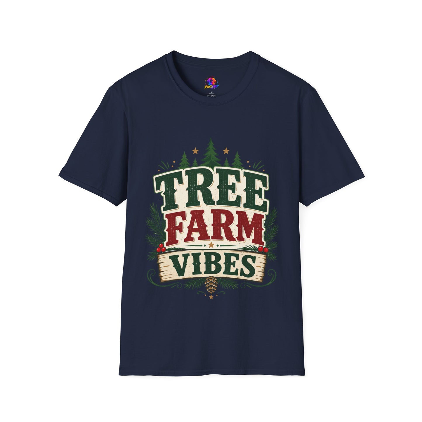T-Shirt — Tree Farm Vibes Graphic Tee