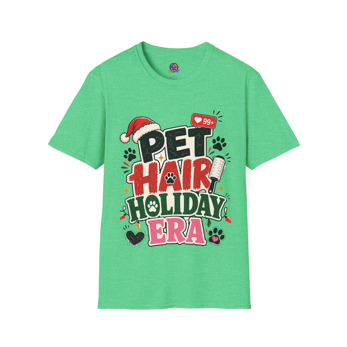 Pet Hair Holiday Tee — Funny Christmas Shirt for Pet Lovers