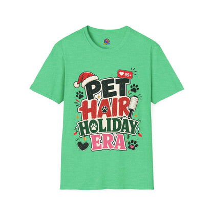 Pet Hair Holiday Tee — Funny Christmas Shirt for Pet Lovers