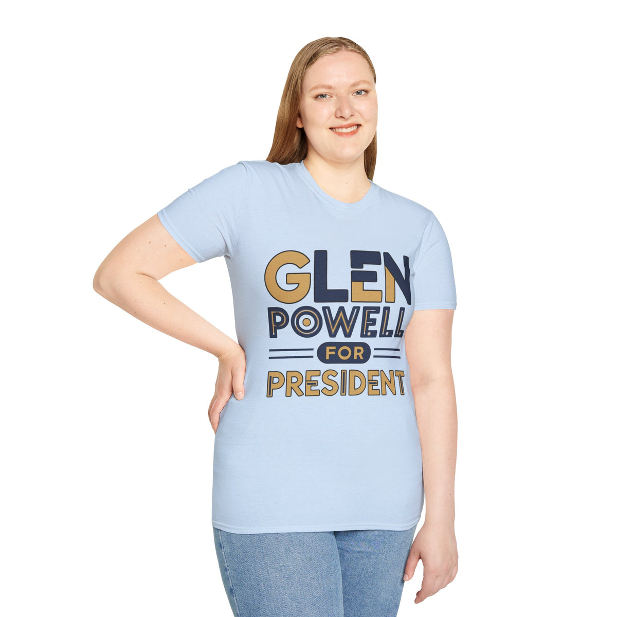 Glen Powell for President T‑Shirt - Trending Now - August 2026