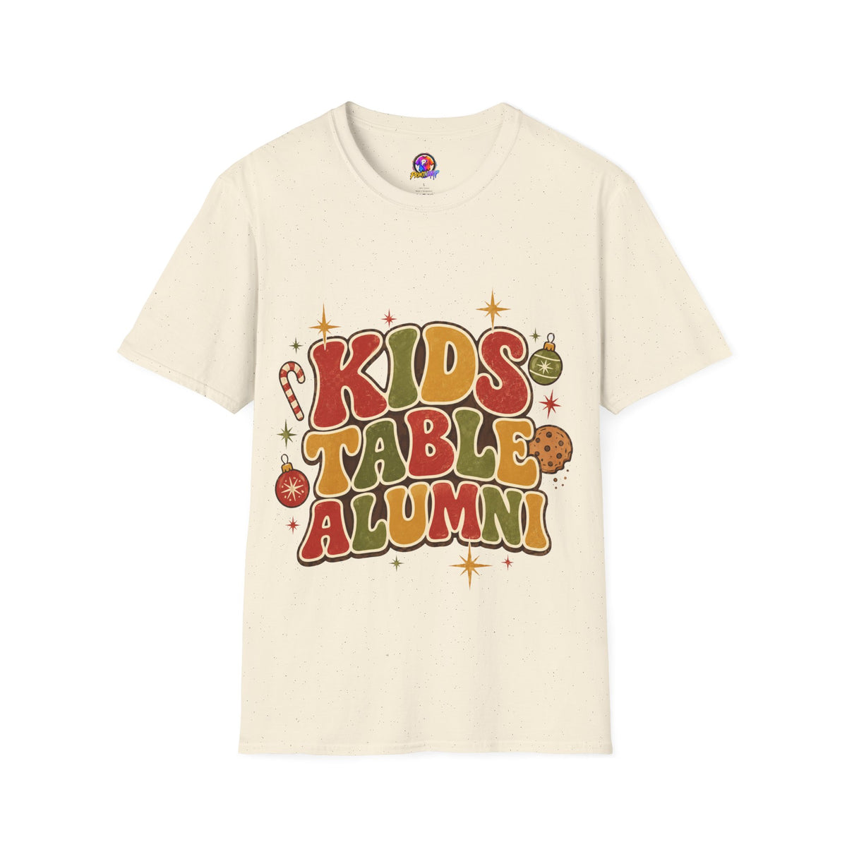 Kids Table Alumni T-Shirt — Retro Holiday Family Dinner Tee