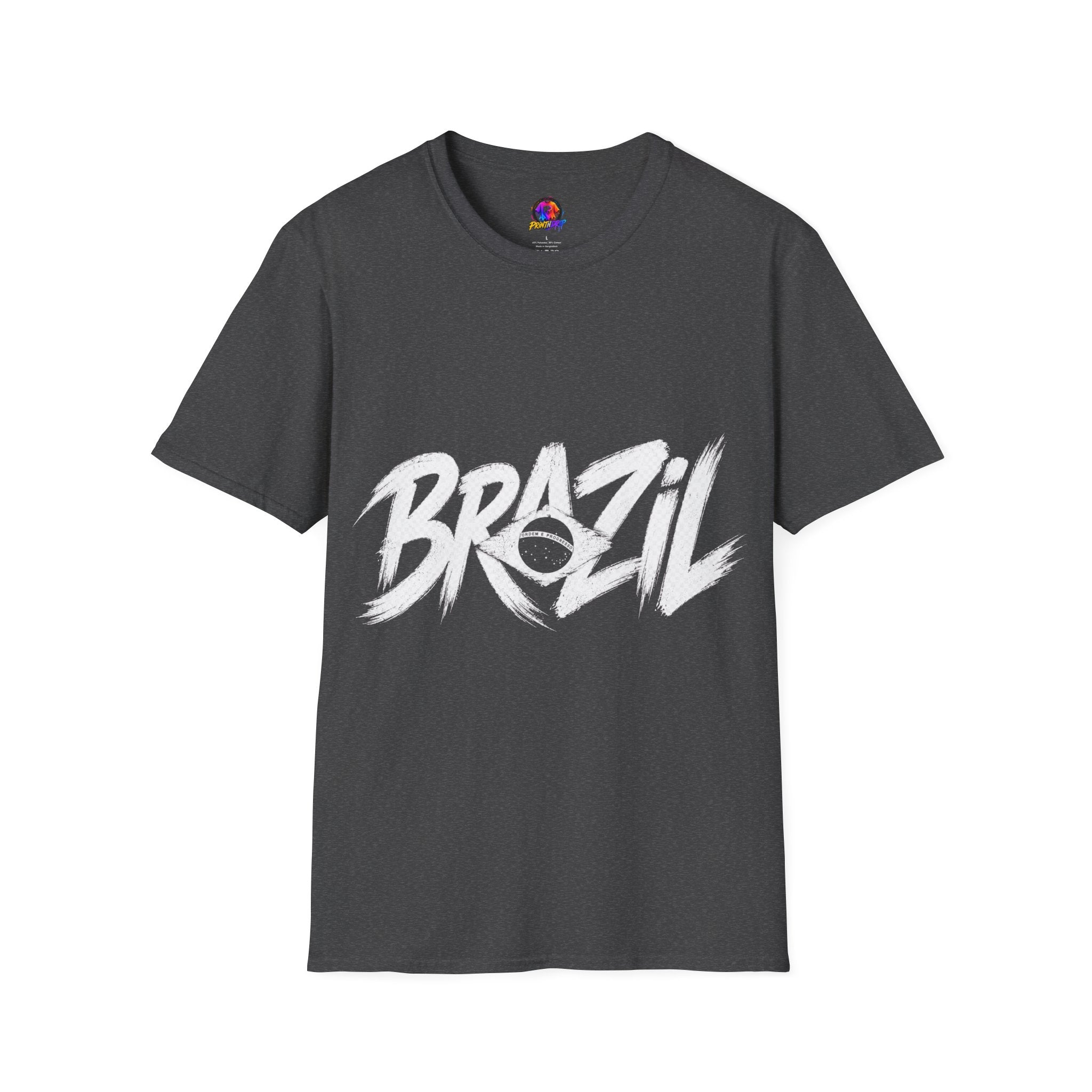Brazil Minimal Marble Waves T-Shirt