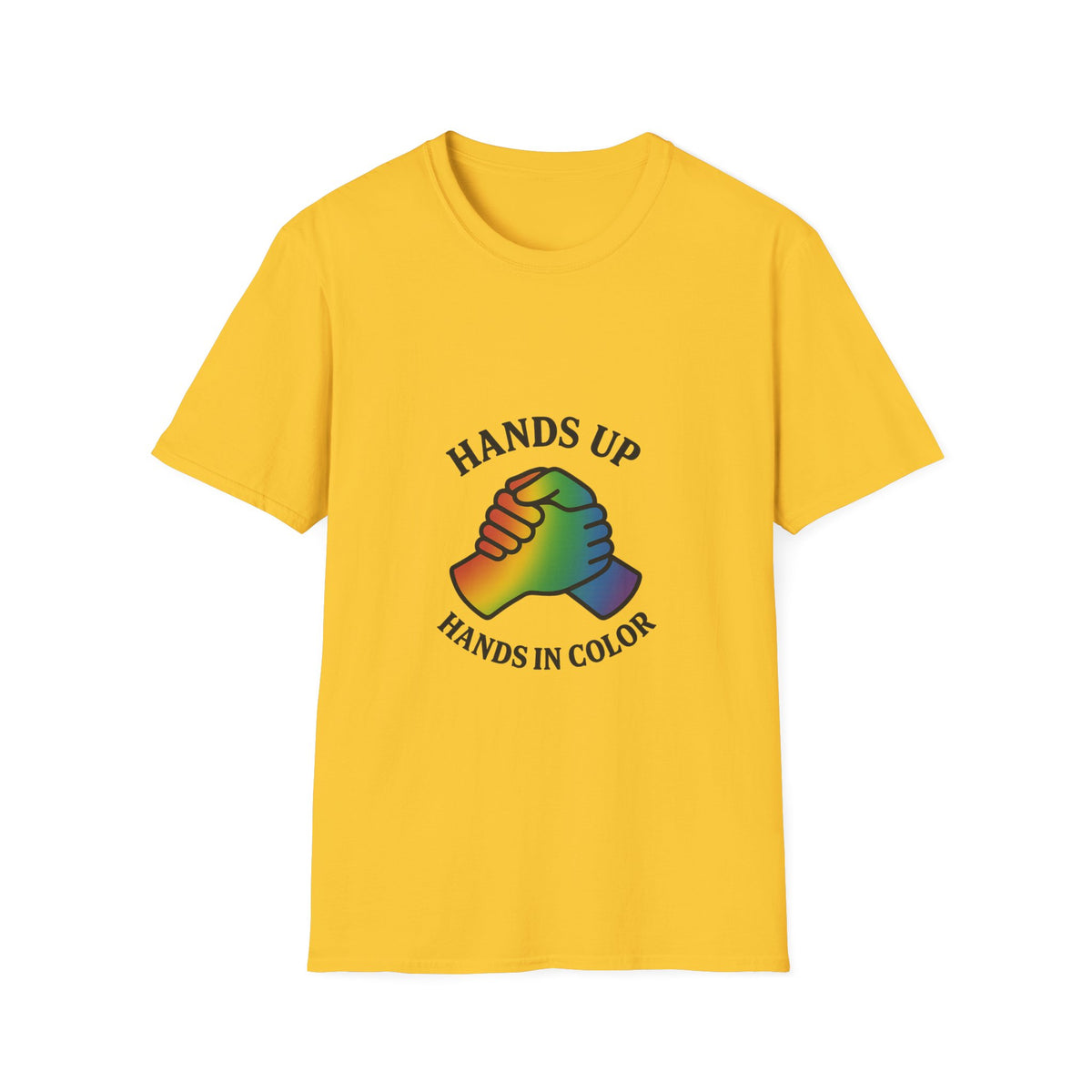 Hands Up Rainbow Hands in Color T-Shirt - Trending Now - October 2026