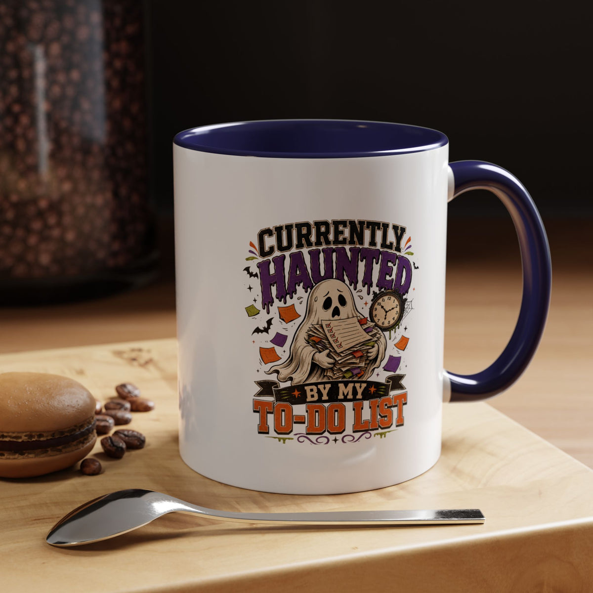 Halloween  Currently Haunted Accent Coffee Mug
