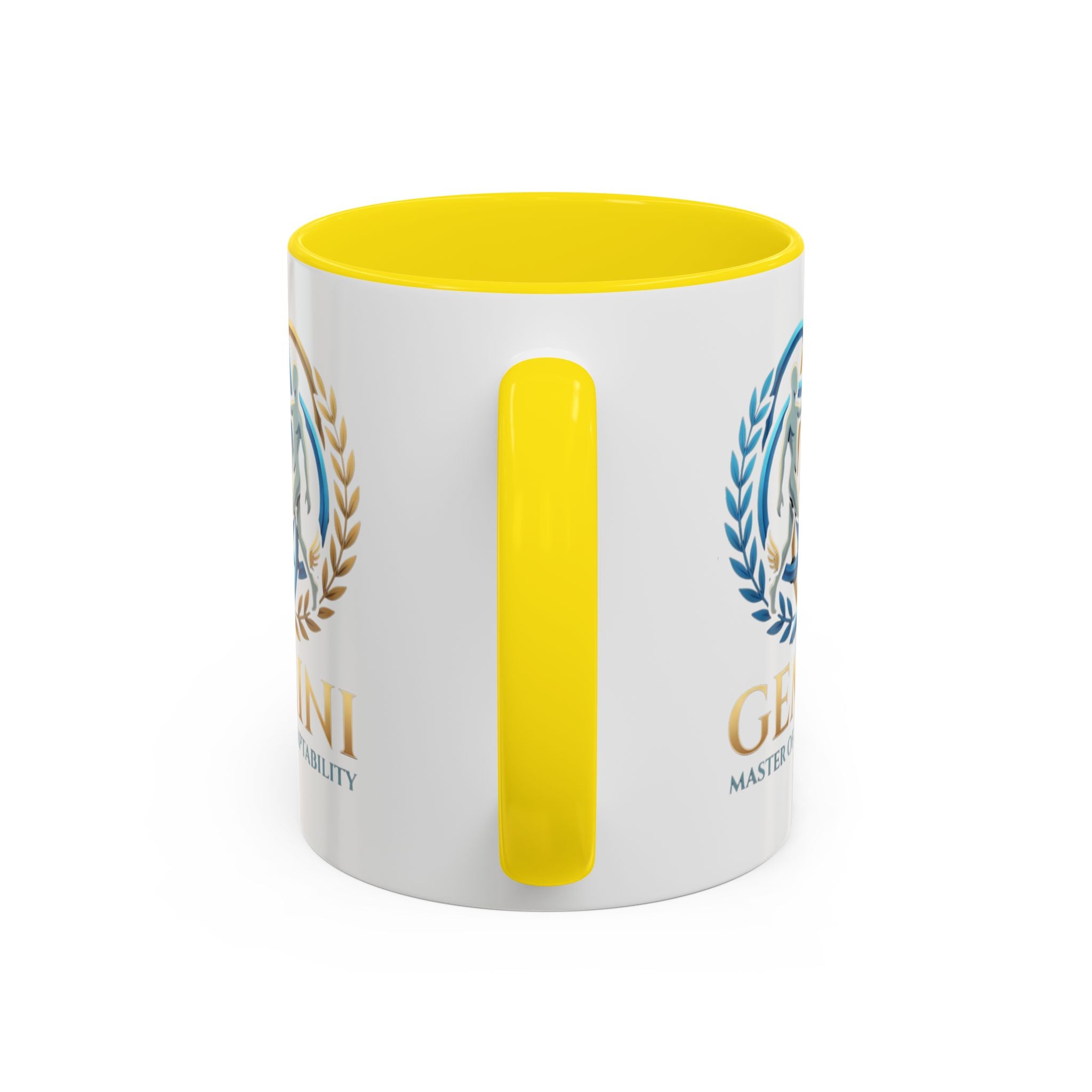 Gemini Zodiac Coffee Mug — 'Master of Adaptability' Accent Mug (11/15oz)