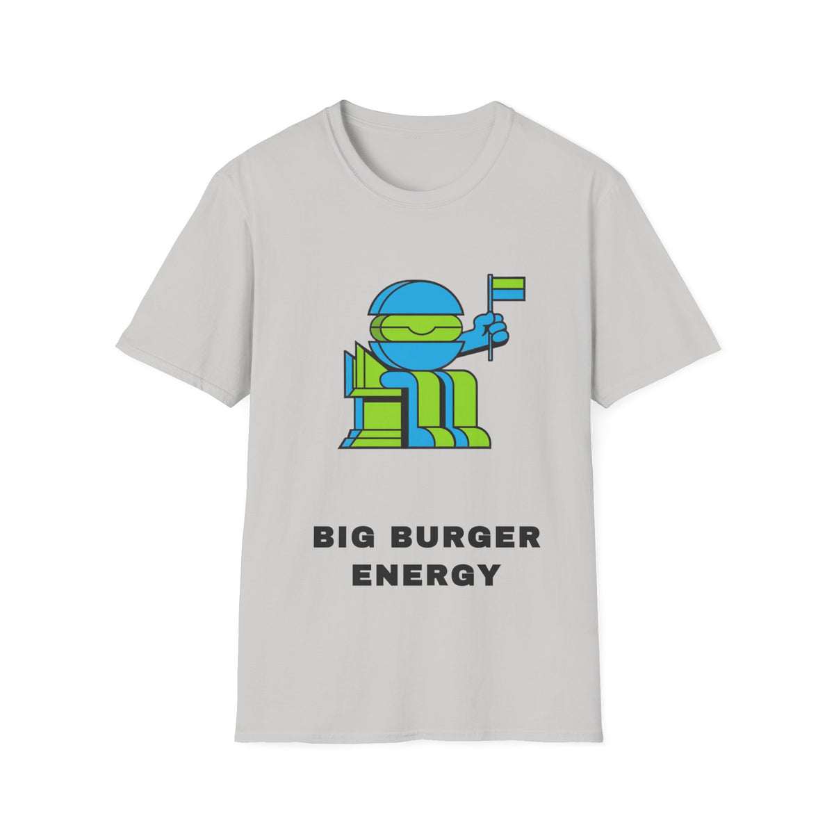 Big Burger Energy T-Shirt — Cute Retro Robot Graphic Tee - Trending Now - September 2026