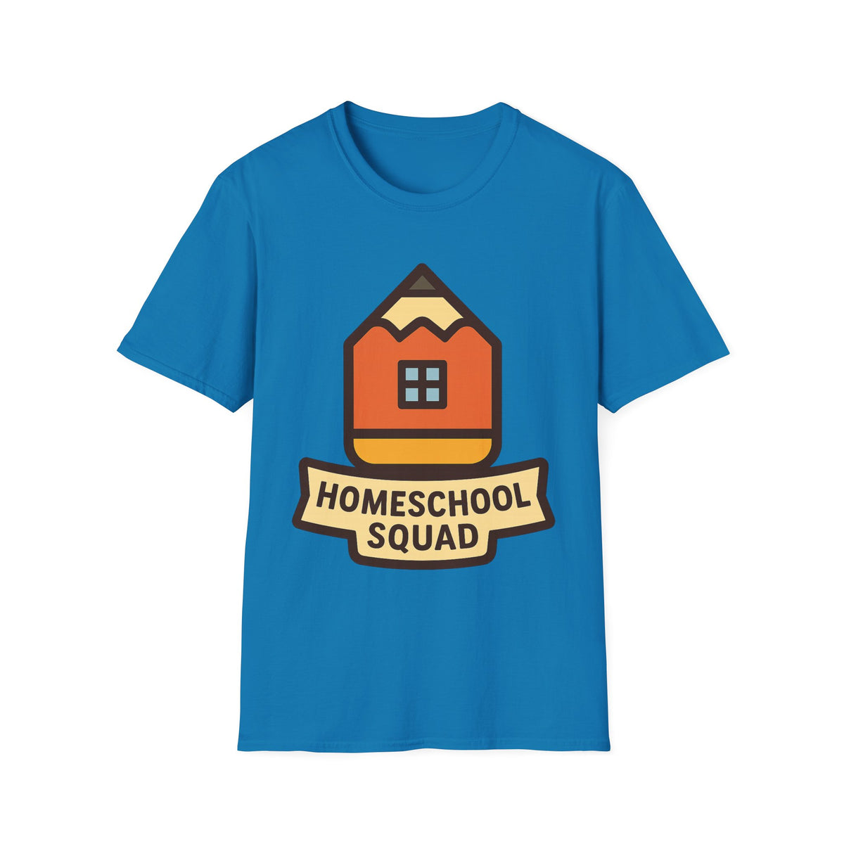 "Homeschool Squad" Cute School Emblem Tee | Homeschooling Teacher T-Shirt - Trending Now - September 2026