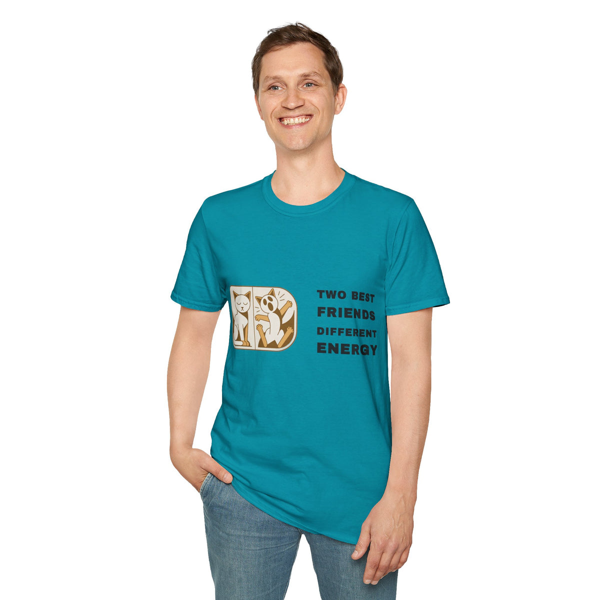 Cat and Dog T-Shirt — "Two Best Friends, Different Energy" Cute Pet Graphic Tee - Trending Now - September 2026