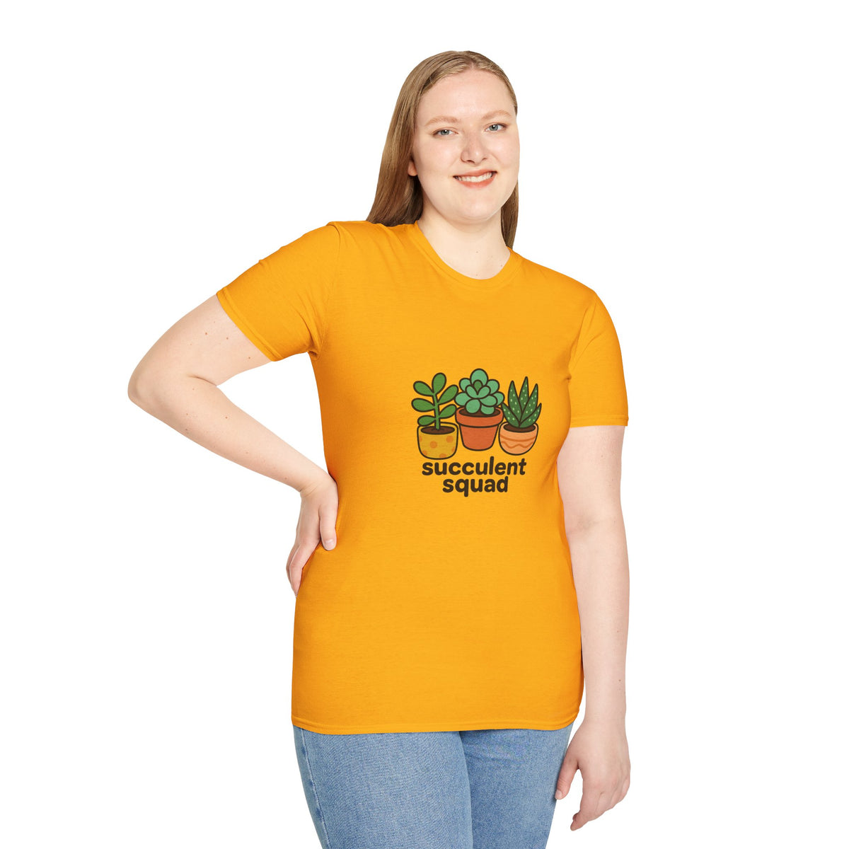 Succulent Trio T-Shirt — Cute Potted Plant Graphic Tee - Trending Now - August 2026