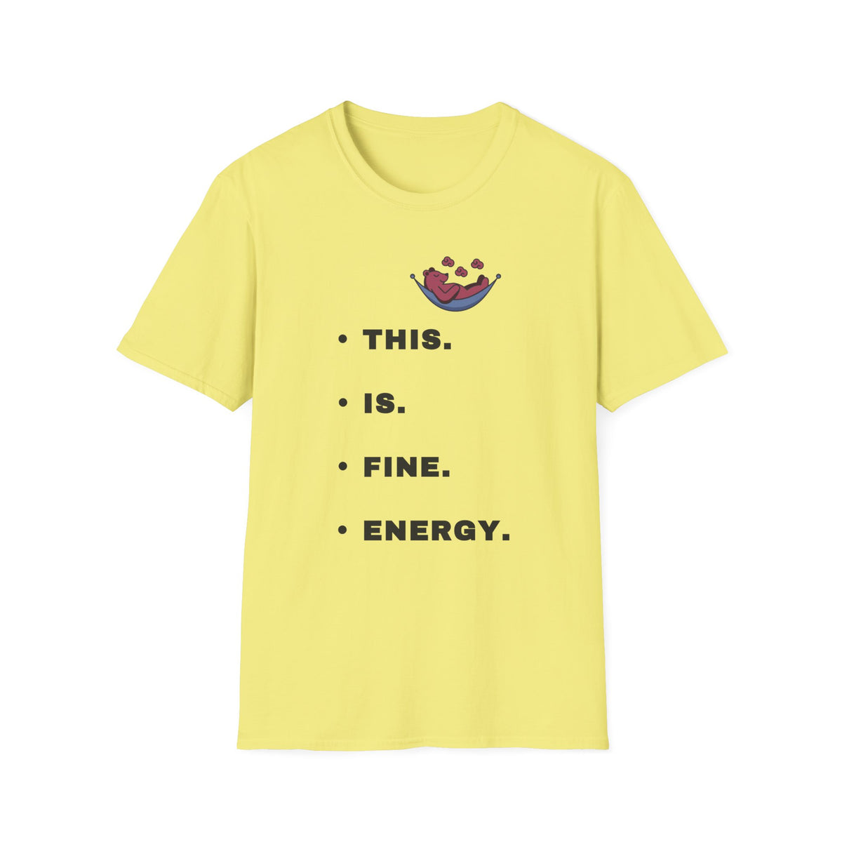 T‑Shirt — “This. Is. Fine.” Comic Dog in Burning Room Funny Graphic Tee - Trending Now - September 2026