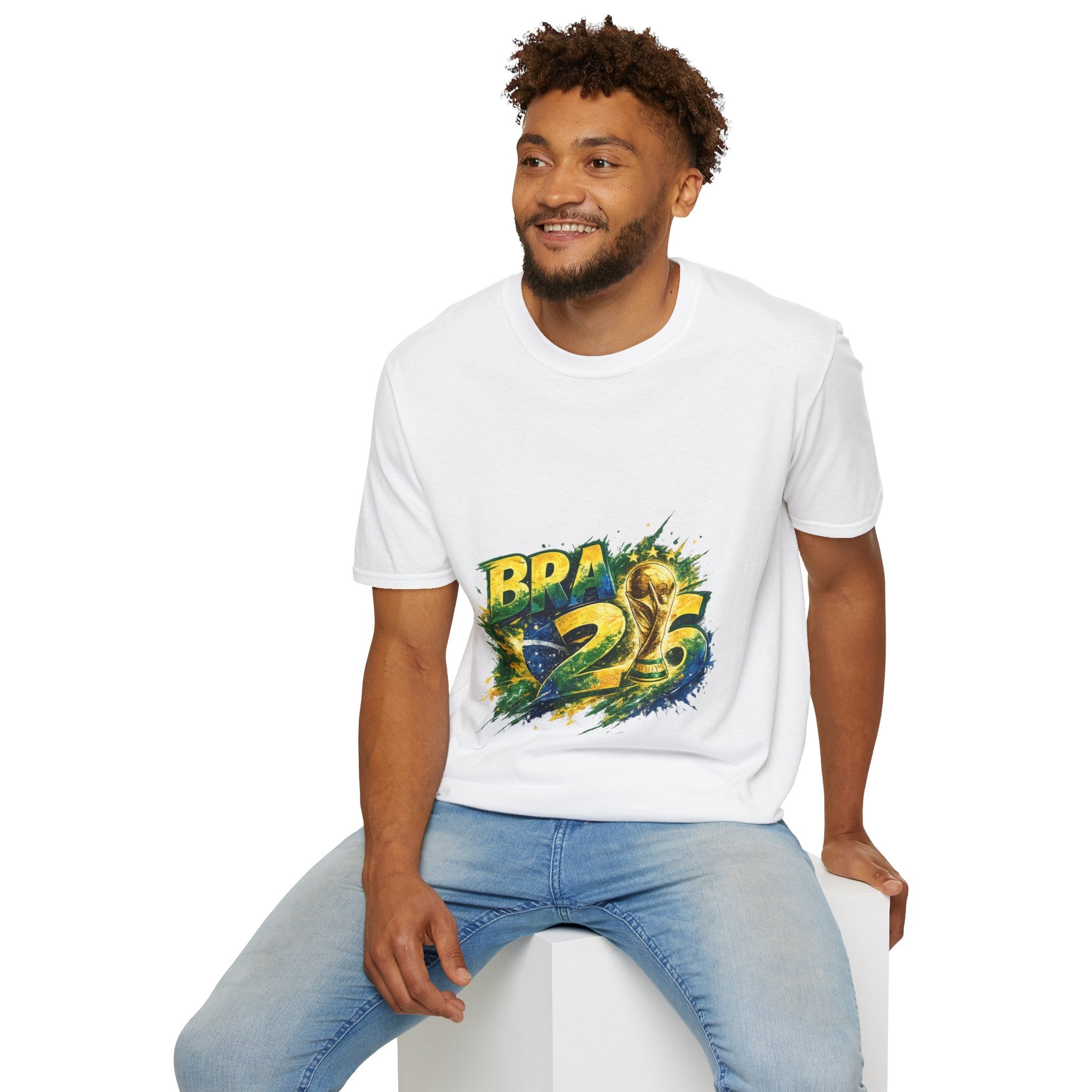 Brazil 25 T‑Shirt — Brazil Soccer World Cup Graphic Tee