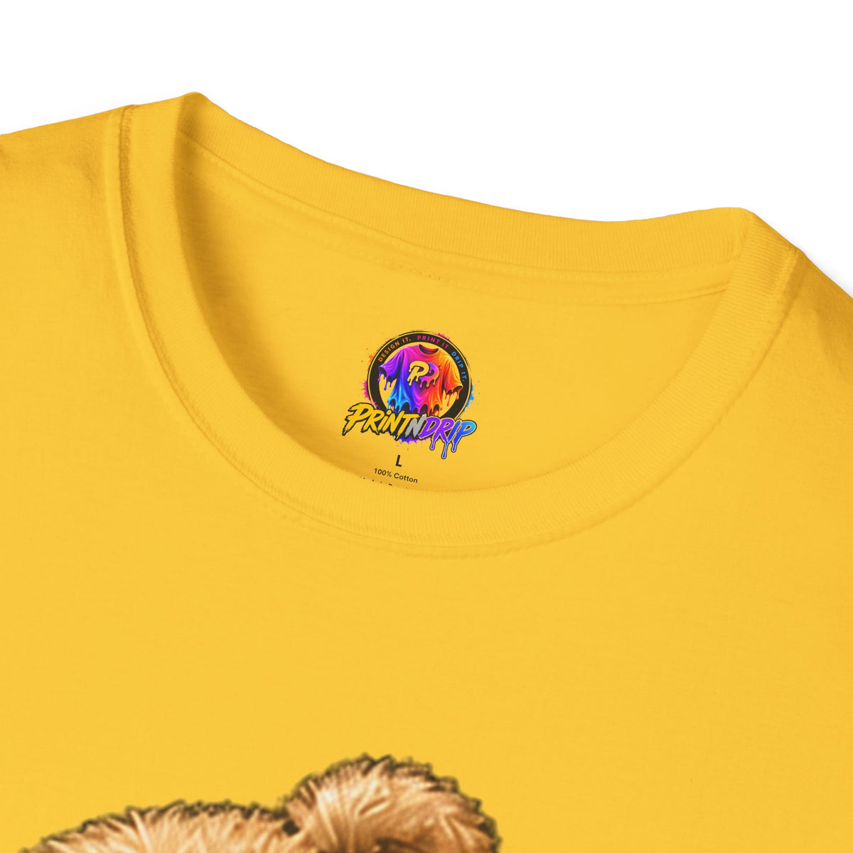 Childhood Cancer Awareness Teddy T-Shirt — "Stronger Brighter Kinder Braver"