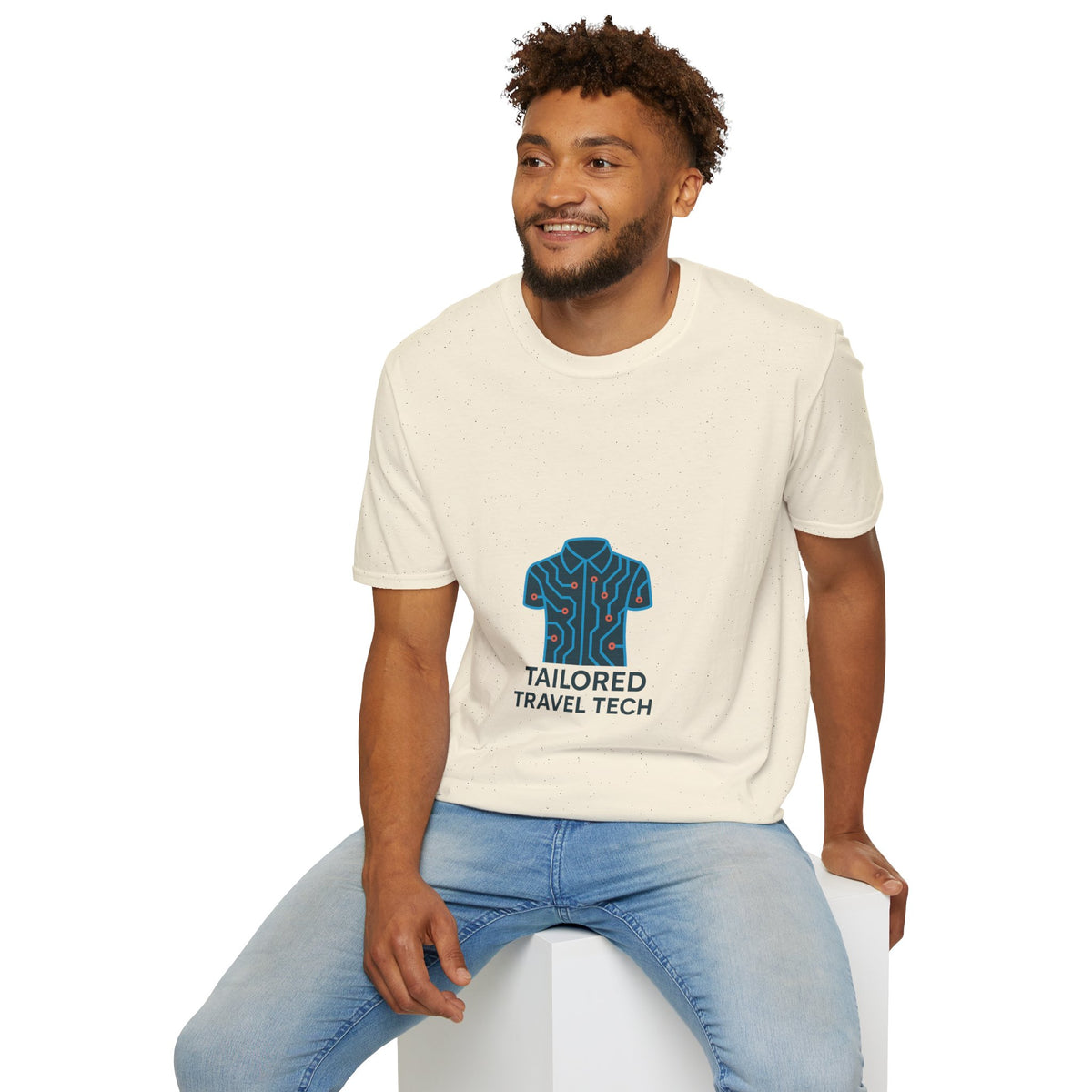 Tailored Travel Tech T-Shirt — Travel Tech Logo Tee - Trending Now - October 2026