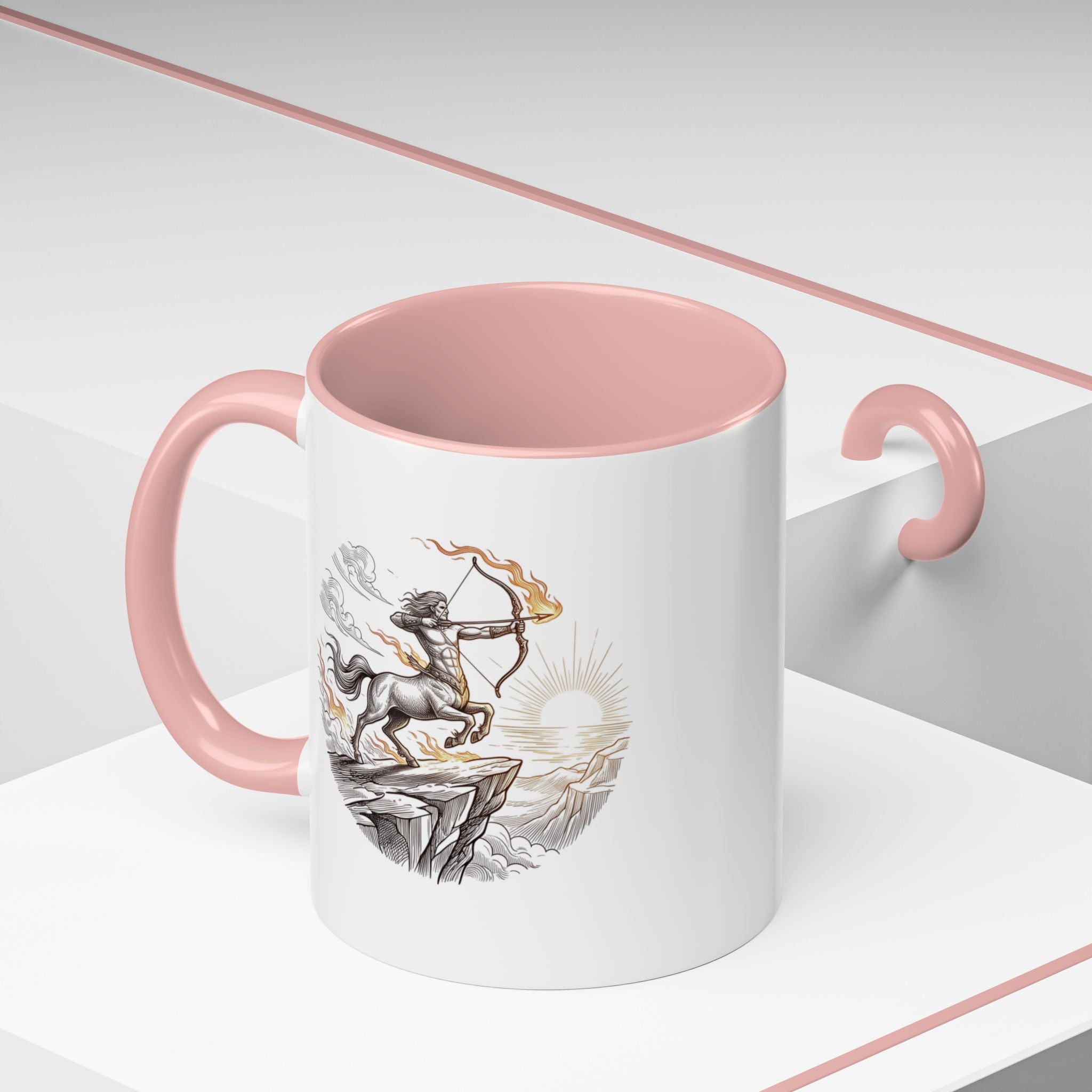 Centaur Archer Coffee Mug — Mythic Sagittarius Design Accent Mug