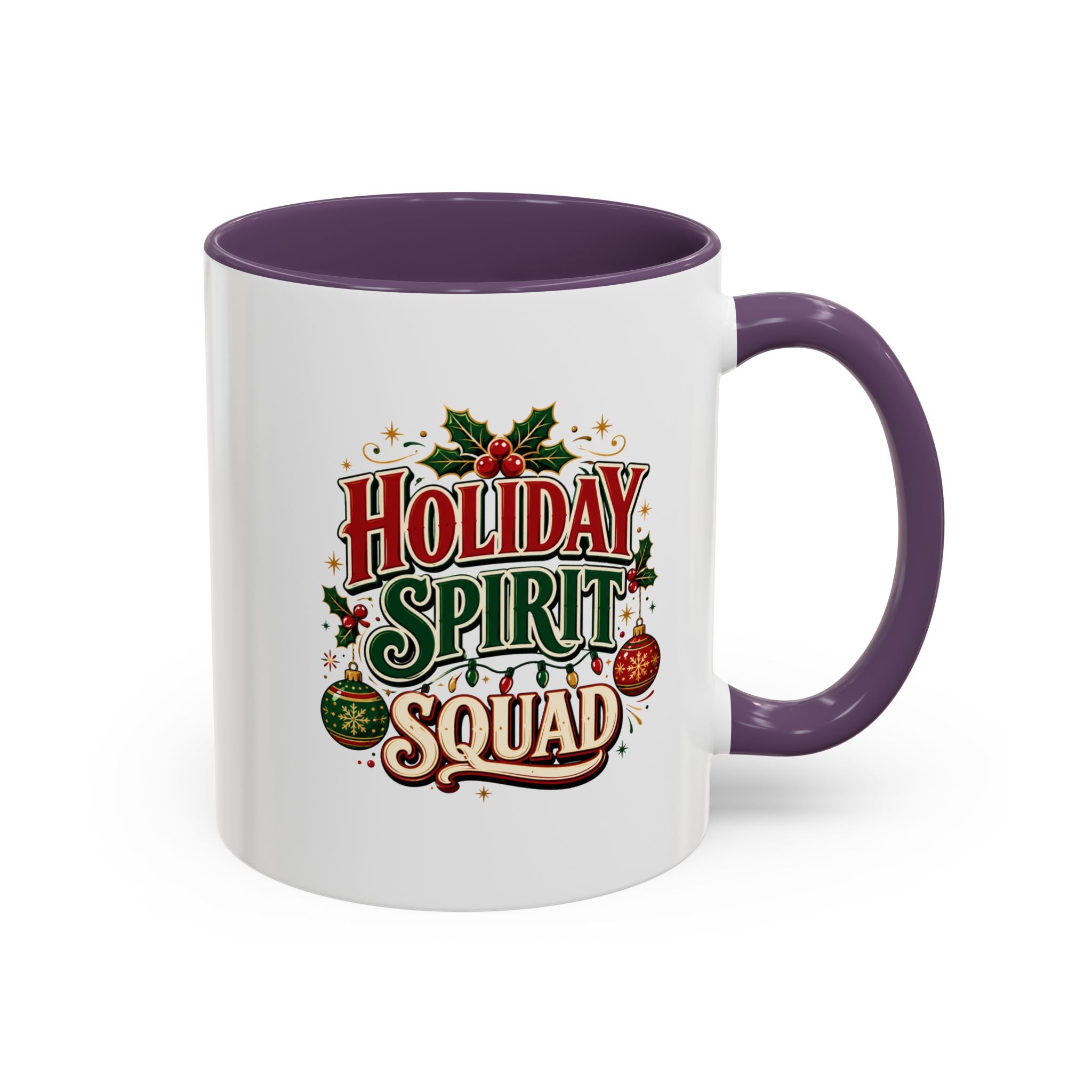 Accent Coffee Mug Holiday Spirit Squad