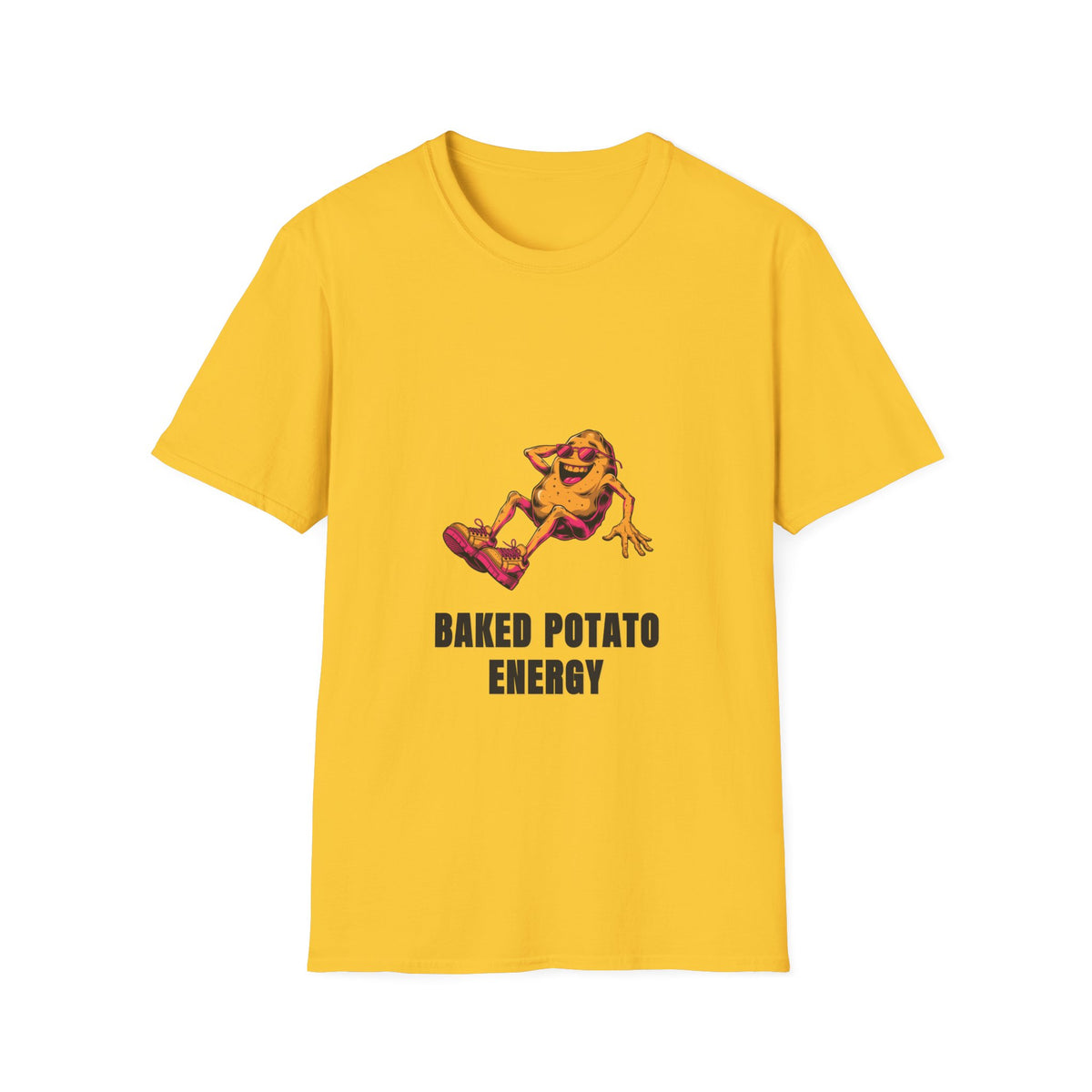 Baked Potato Energy T-Shirt — Funny Potato Graphic Tee - Trending Now - August 2026