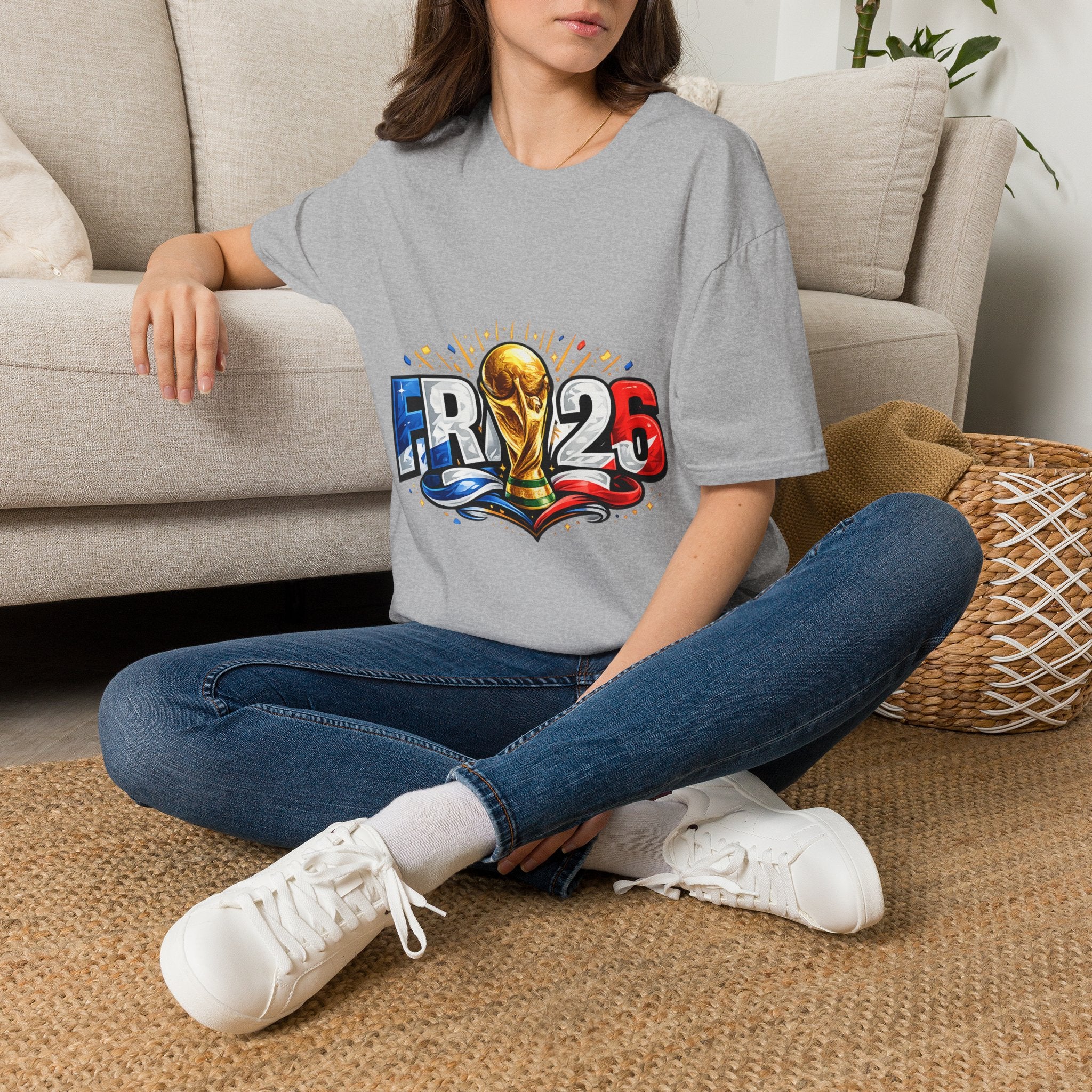 France World Cup Trophy 26 T-Shirt — Soccer Championship Fan Tee